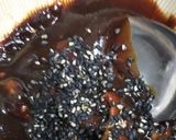 椎茸入り焦がしピリ辛味噌で風呂ふき大根作り方5写真