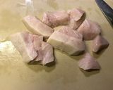 電子レンジでめかじきのねぎま作り方2写真