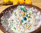 柿と木耳の白和え作り方11写真