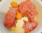豆腐でふわふわハンバーグ♡ソースも絶品作り方3写真