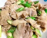 アスパラと豚肉のマヨ炒め作り方7写真