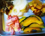 食パンで簡単時短カボチャキッシュ作り方1写真