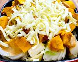 旬の食材カボチャで♪カボチャのグラタン風作り方4写真