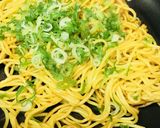 シンプルな★ネギ＆しょう油焼きそば作り方2写真