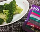 お弁当にも！【ブロッコリーのゆかり和え】作り方1写真