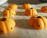 かぼちゃスノーボールクッキー作り方6写真