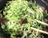 とん平焼き風野菜炒め作り方4写真
