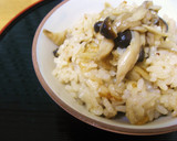 きのこたっぷり炊き込みご飯✿だし醤油作り方3写真