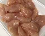 ネギ塩ダレが旨い！ササミの唐揚げ♡作り方1写真