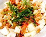 【簡単】長芋と納豆のねばねばタッグ和え♡作り方4写真