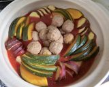 秋野菜とミートボールで悪魔のチーズ鍋作り方3写真