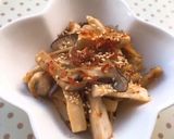 舞茸、エリンギのマヨ醤油炒め。お弁当にも作り方5写真