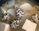 ニラ豚だんごスープ作り方4写真