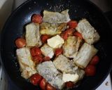 太刀魚とトマトのソテー作り方3写真