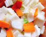 豚バラと白菜、きのこのピリ旨中華炒め作り方4写真