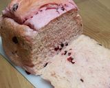 HB使用♪赤のビーツでピンクの食パン作り方2写真