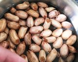 生ピーナッツ使用☆ジーマミー豆腐作り方1写真