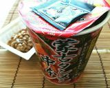 蒙古タンメン中本に納豆を入れてみよう♡作り方1写真