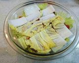 *豚肉と白菜のレンジ蒸し*作り方5写真