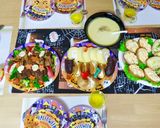 簡単☆ハロウィン 焼肉サラダ作り方6写真