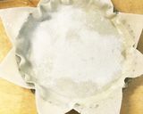 完熟柿のアーモンドクリーム春巻タルト作り方3写真
