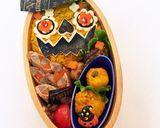おばけかぼちゃ おにぎり弁当 詰め方作り方5写真