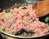 大葉ともち麦のラープ作り方2写真