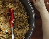 パイナップルチャーハン（タイ料理）作り方17写真
