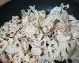 豚肉とレンコンの本つゆ炒め作り方13写真