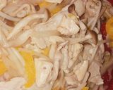 高タンパク豚肉鶏肉のガーリックバター炒め作り方5写真