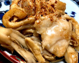 ご飯がススム★ささみと舞茸とお揚げの炒め作り方10写真