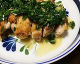夏バテ予防♪「鶏もも肉のニラソース」作り方4写真