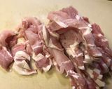 電子レンジで豚肉の青椒肉絲作り方1写真