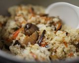 甘栗と鶏もも肉の中華混ぜごはん（もち米）作り方7写真