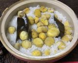 ☆簡単☆土鍋でホクホク栗ごはん☆作り方5写真