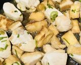 シンプル●薄揚げと鶏肉のあまから炒め煮作り方3写真