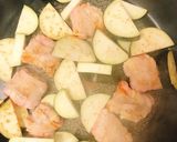 一人暮らしのキムチ〜ズ肉巻き茄子味噌炒め作り方4写真