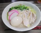 鶏そうめん(温)作り方7写真