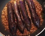 ナスの肉味噌がけ作り方5写真