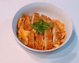 めんつゆ要らず！大葉でさっぱりカツ丼作り方7写真