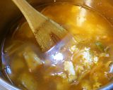 キムチ牛すじスープ。作り方5写真