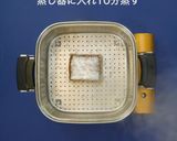 厚切りローストビーフ　卵黄ソース作り方2写真