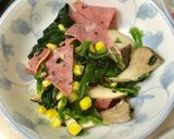 彩り綺麗♪超簡単！ほうれん草炒め作り方7写真