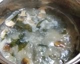 シモコシ、むかご、ワカメの味噌汁作り方5写真