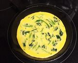 スキレット放置オムレツ♡お弁当に作り方4写真