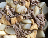 豚肉と大根と厚揚げの炒め煮作り方4写真