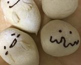 ハロウィン☆白パンでかぼちゃあんパン作り方7写真
