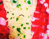 ハロウィン☆オバケのガーリックマヨ明太作り方3写真