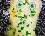 ハロウィン☆オバケのガーリックマヨ明太作り方4写真