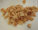 簡単★焼き鳥と油揚げのおにぎり作り方1写真